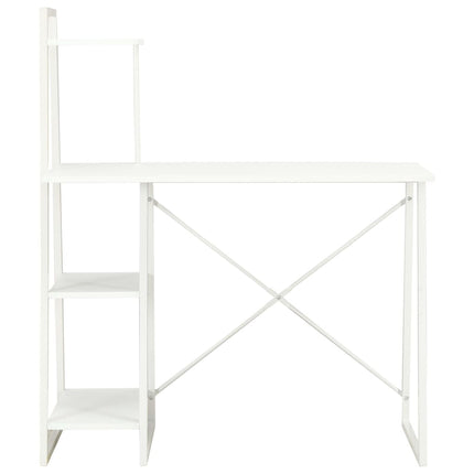 Bureau Avec Étagère 102X50X117 Cm