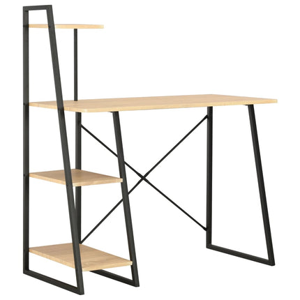Bureau Avec Étagère 102X50X117 Cm
