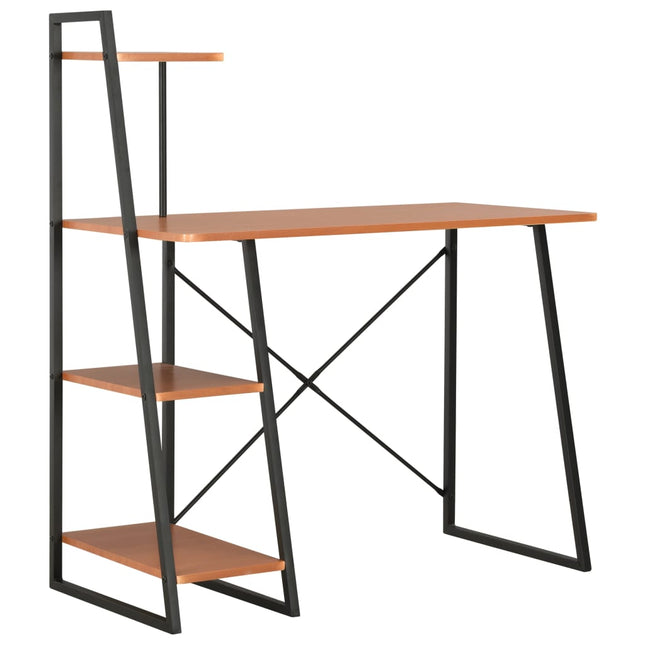 Bureau Avec Étagère 102X50X117 Cm