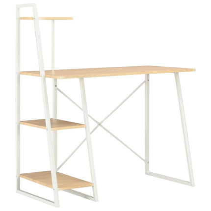 Bureau Avec Étagère 102X50X117 Cm
