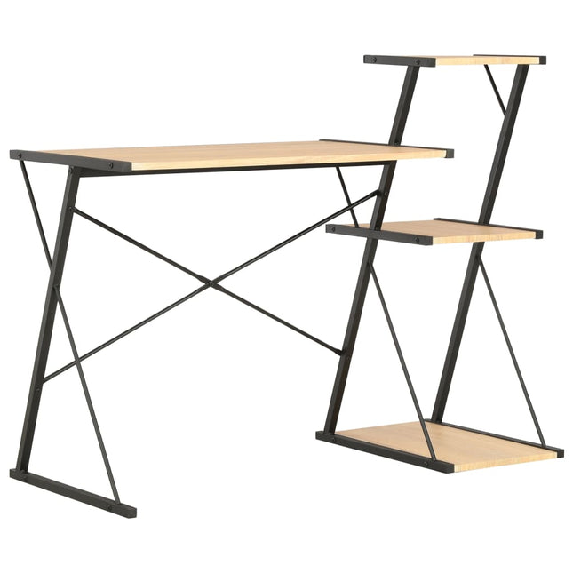Bureau Avec Étagère 116X50X93 Cm