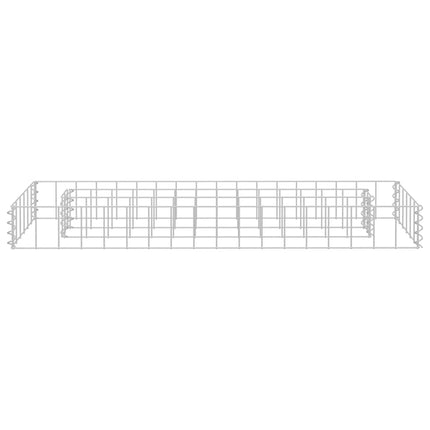 Lit Surélevé À Gabion Acier Galvanisé