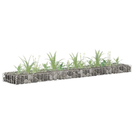 Lit Surélevé À Gabion Acier Galvanisé