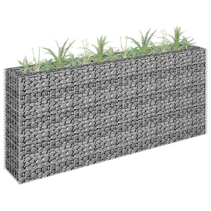 Lit Surélevé À Gabion Acier Galvanisé