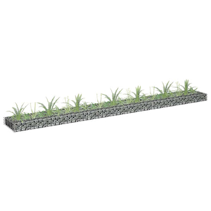 Lit Surélevé À Gabion Acier Galvanisé