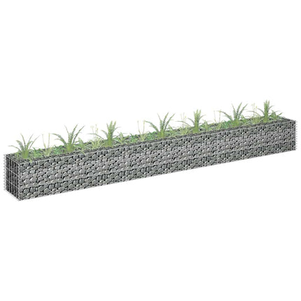 Lit Surélevé À Gabion Acier Galvanisé