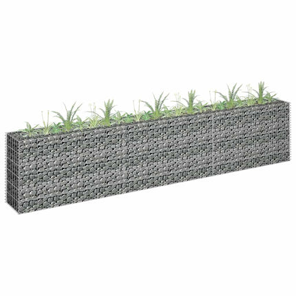 Lit Surélevé À Gabion Acier Galvanisé