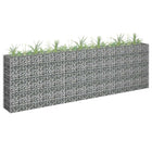 Lit Surélevé À Gabion Acier Galvanisé