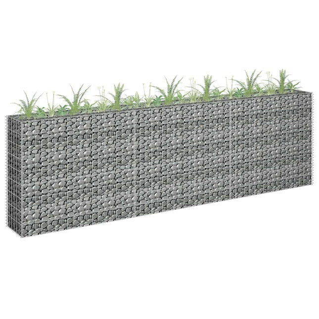 Lit Surélevé À Gabion Acier Galvanisé