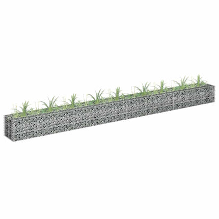 Lit Surélevé À Gabion Acier Galvanisé