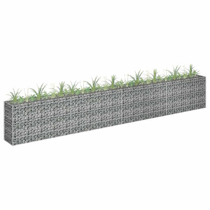 Lit Surélevé À Gabion Acier Galvanisé
