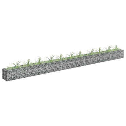 Lit Surélevé À Gabion Acier Galvanisé