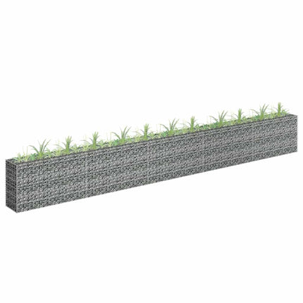 Lit Surélevé À Gabion Acier Galvanisé