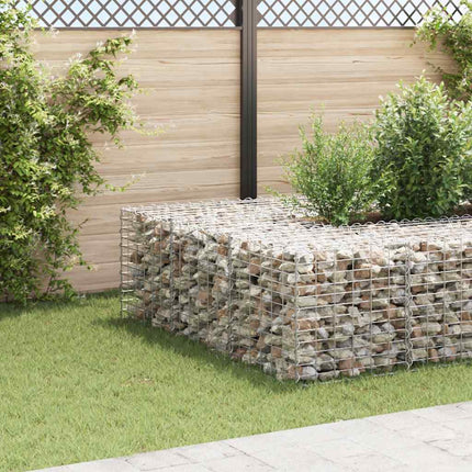 Lit Surélevé Cube À Gabion Fil D'acier