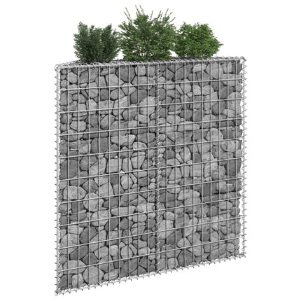 Lit Surélevé À Gabion En Trapèze Acier Galvanisé