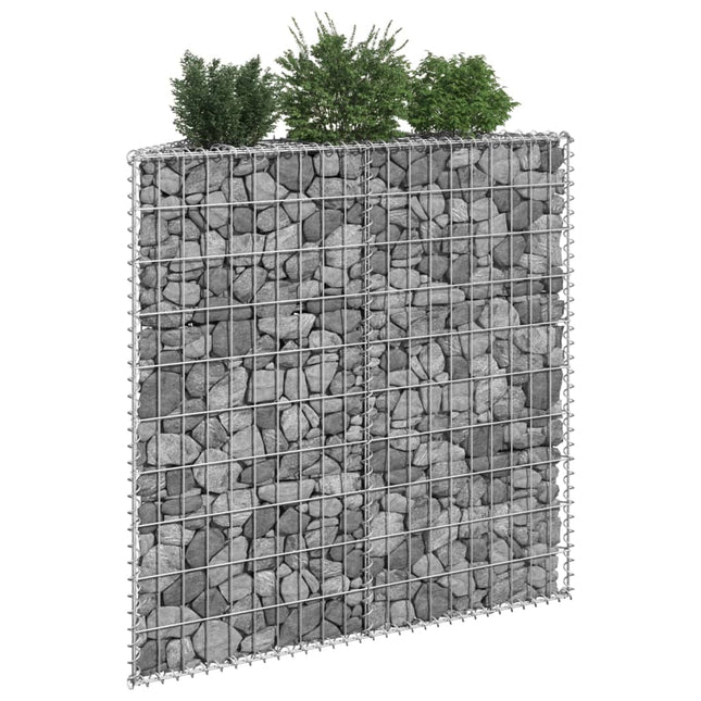 Lit Surélevé À Gabion En Trapèze Acier Galvanisé