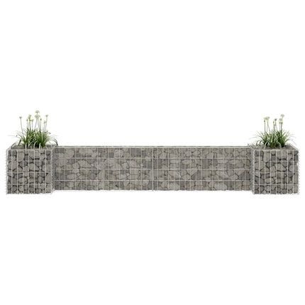 Jardinière À Gabion En H Fil D'acier