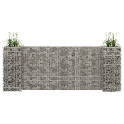 Jardinière À Gabion En H Fil D'acier