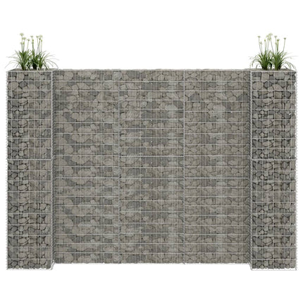 Jardinière À Gabion En H Fil D'acier