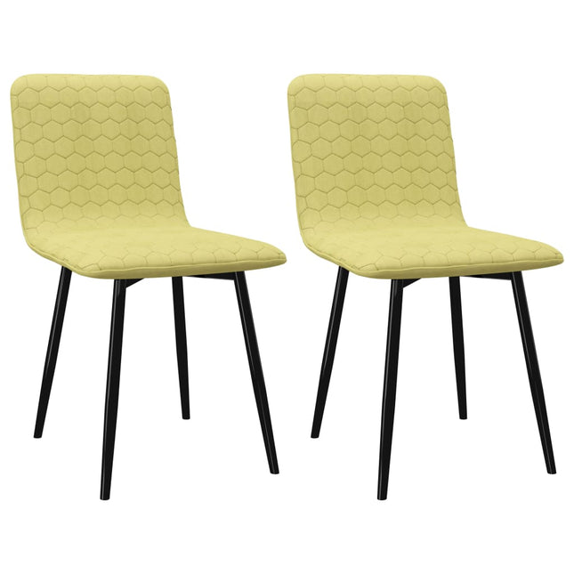 Chaises À Manger Lot De 2 Tissu