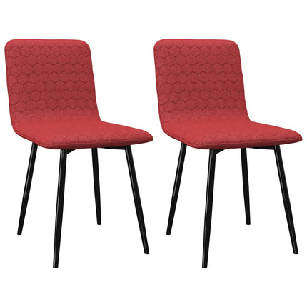 Chaises À Manger Lot De 2 Tissu