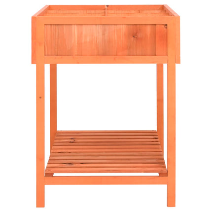 Jardinière À Herbes 80X60X80 Cm Bois De Sapin Massif