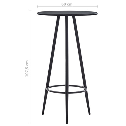 Table De Bar 60X107,5 Cm Mdf