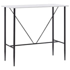 Table De Bar 120X60X110 Cm Mdf