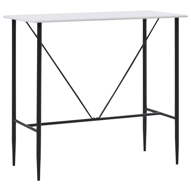 Table De Bar 120X60X110 Cm Mdf