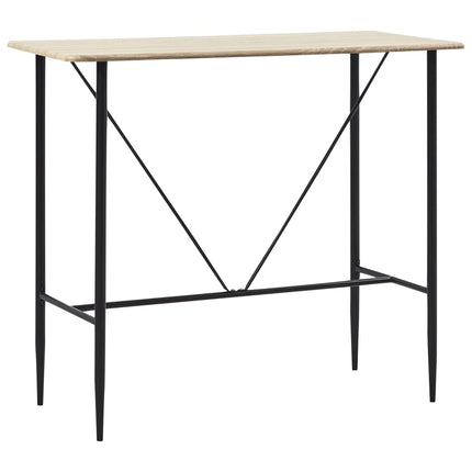 Table De Bar 120X60X110 Cm Mdf