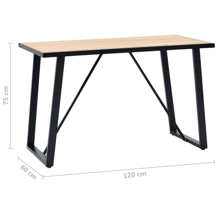 Table De Salle À Manger Chêne Mdf