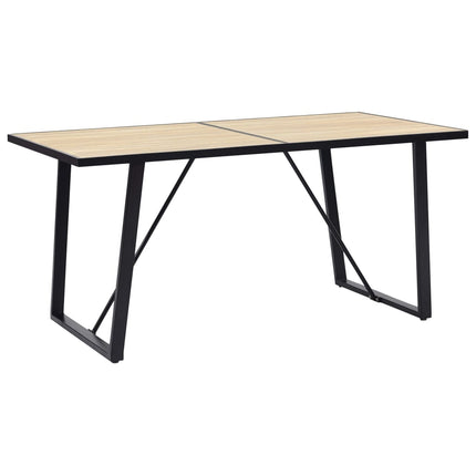 Table De Salle À Manger Chêne Mdf