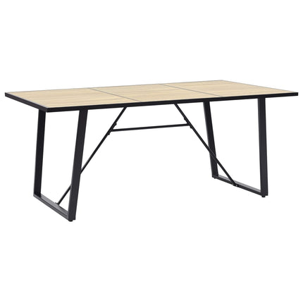 Table De Salle À Manger Chêne Mdf
