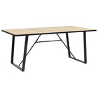 Table De Salle À Manger Chêne Mdf