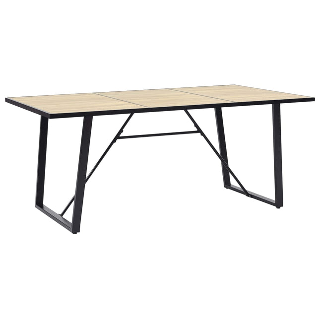 Table De Salle À Manger Chêne Mdf