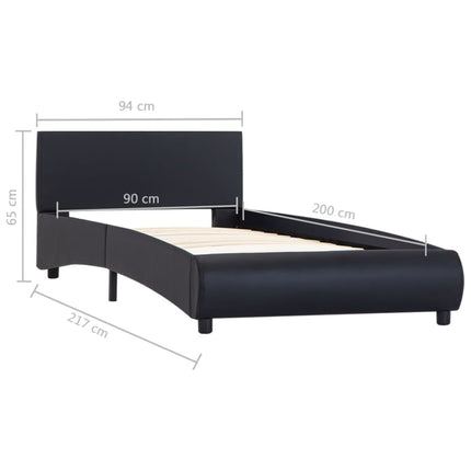 Cadre De Lit Avec Led Sans Matelas Similicuir