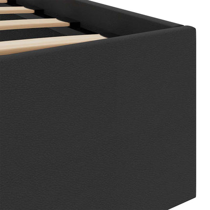 Cadre De Lit À Rangement Hydraulique Sans Matelas Avec Led