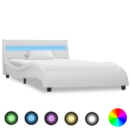 Cadre De Lit Avec Led Similicuir