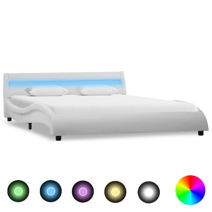 Cadre De Lit Avec Led Similicuir