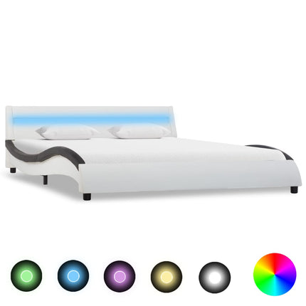 Cadre De Lit Avec Led Similicuir