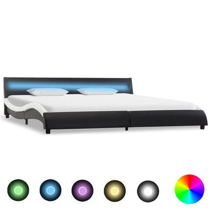 Cadre De Lit Avec Led Similicuir