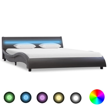 Cadre De Lit Avec Led Similicuir