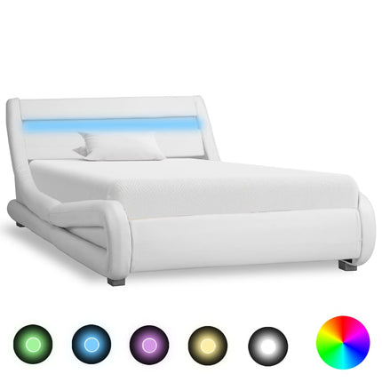 Cadre De Lit Avec Led Sans Matelas Similicuir