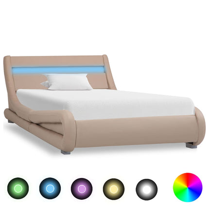 Cadre De Lit Avec Led Sans Matelas Similicuir