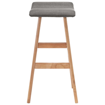 Chaise De Bar Gris Foncé Tissu