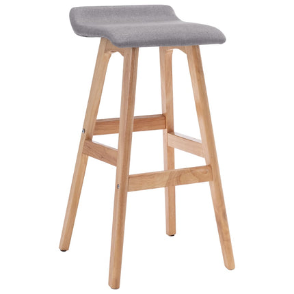 Chaise De Bar Gris Foncé Tissu