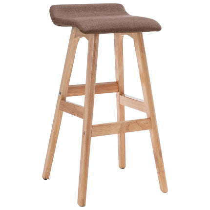 Chaise De Bar Gris Foncé Tissu