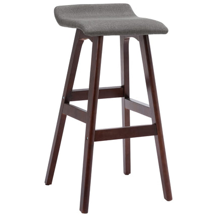 Chaise De Bar Gris Foncé Tissu