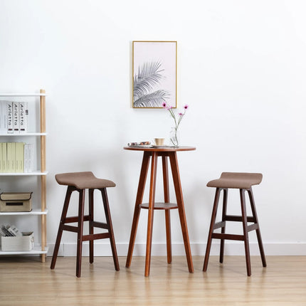 Chaise De Bar Gris Foncé Tissu