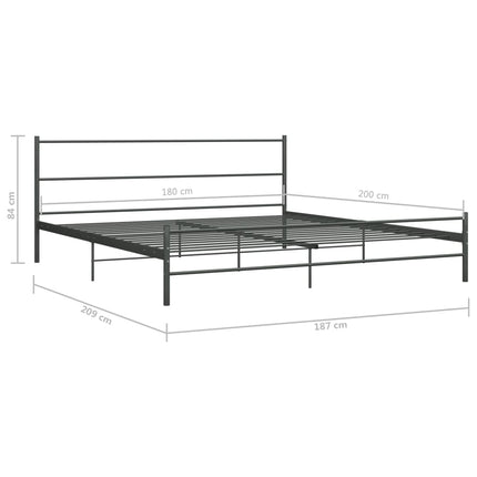 Cadre De Lit Sans Matelas Métal